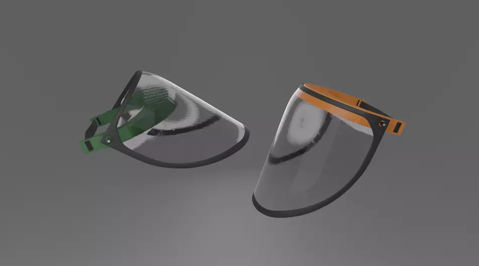 Protective Face Shield 3D Model 3D model | CGTrader