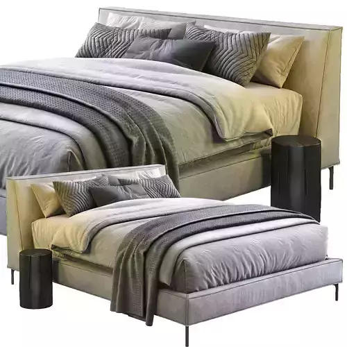 Md House Bed CLOVER 3D model