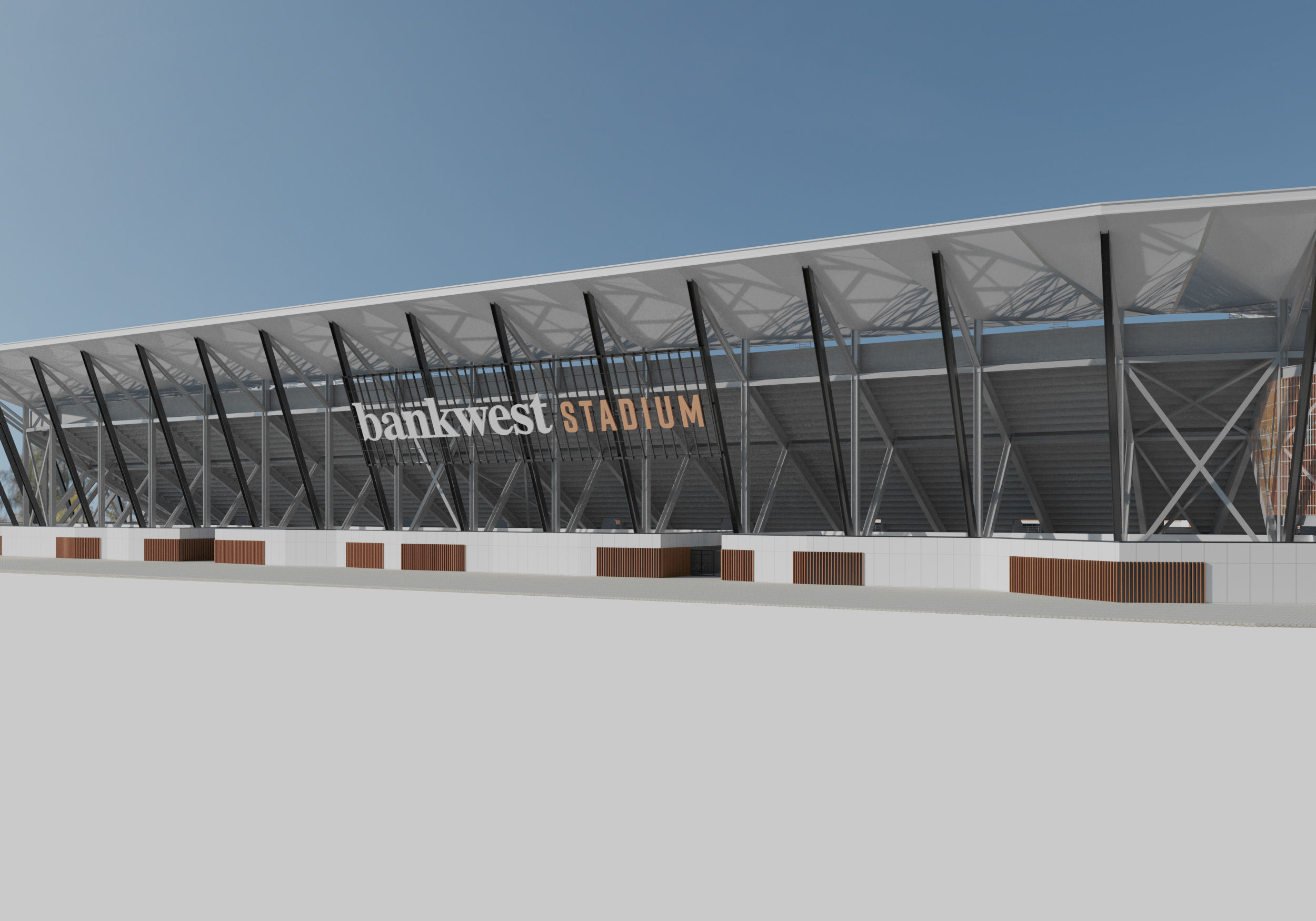 Bankwest stadium 3D model_2