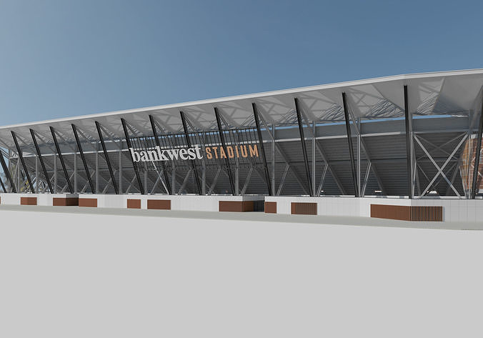 Bankwest stadium 3D model 3