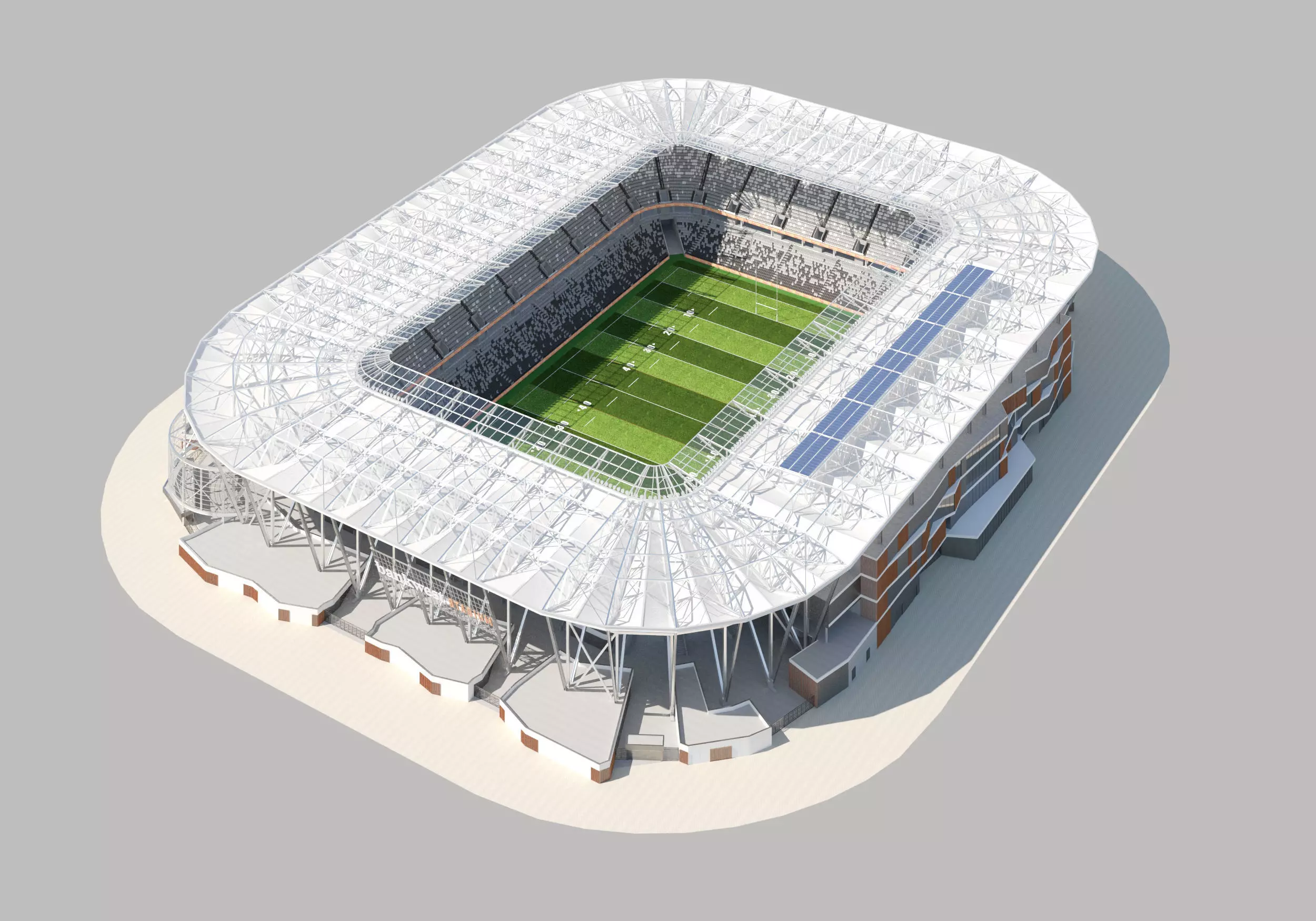 Bankwest stadium 3D model_0