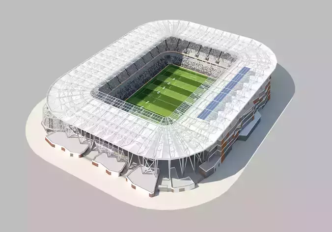 Bankwest stadium 3D model