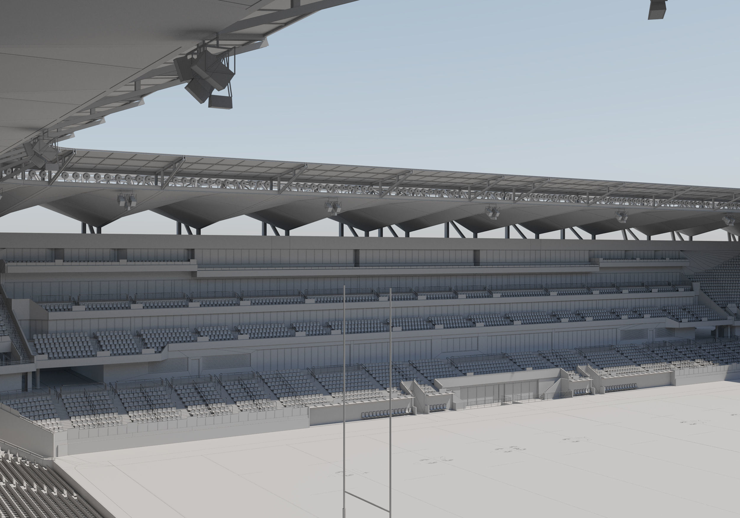 Bankwest stadium 3D model_14