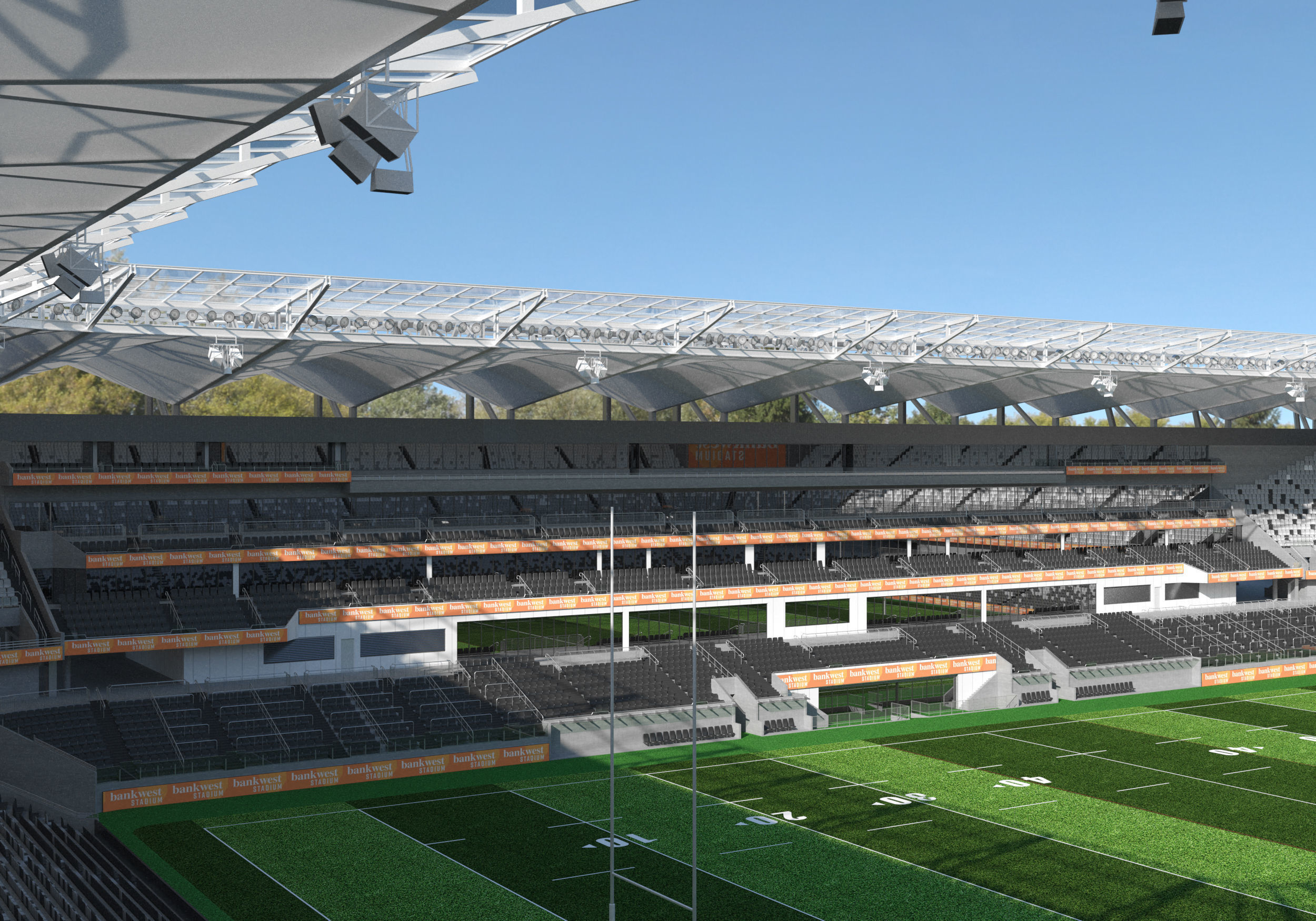 Bankwest stadium 3D model_5
