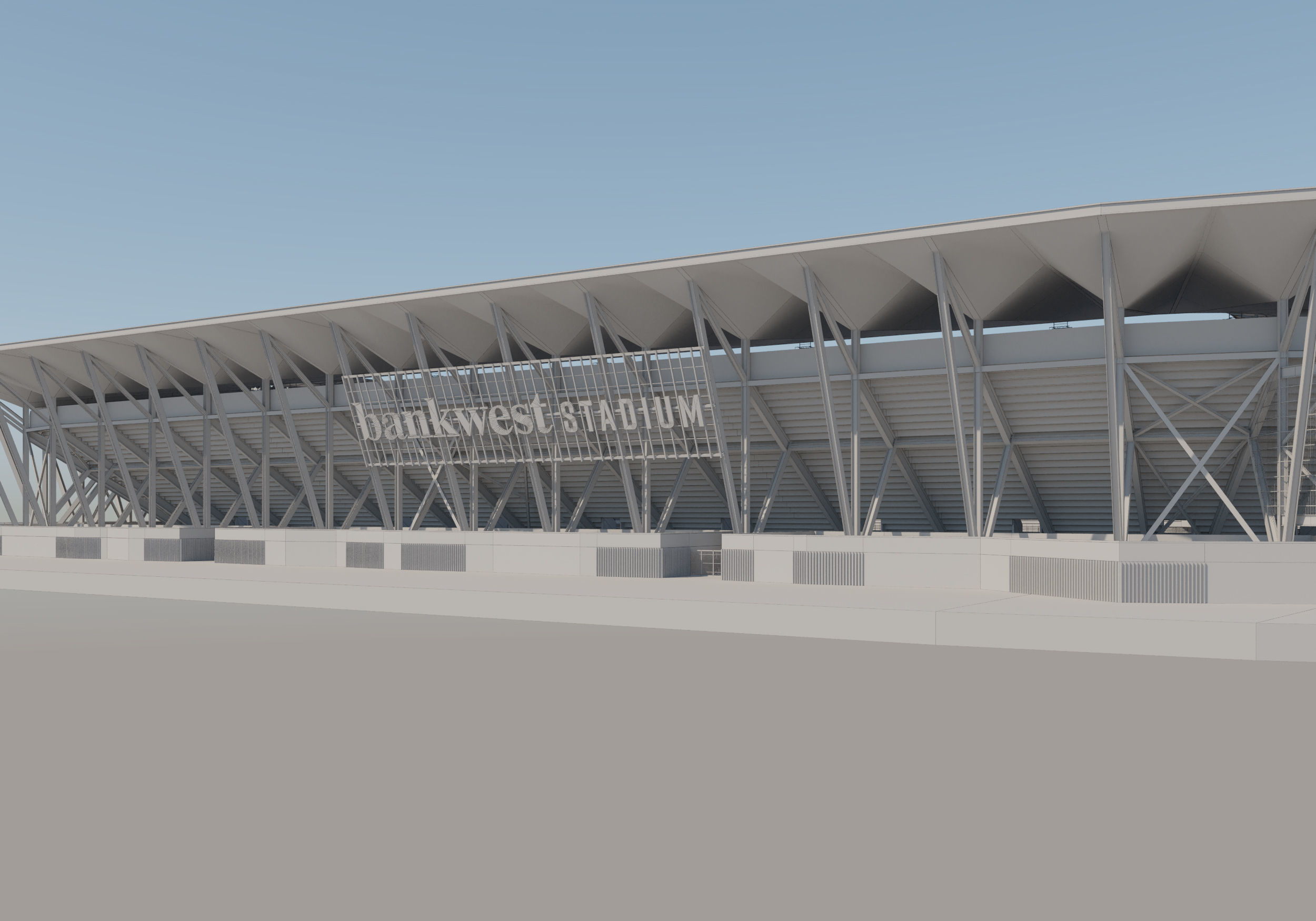 Bankwest stadium 3D model_11