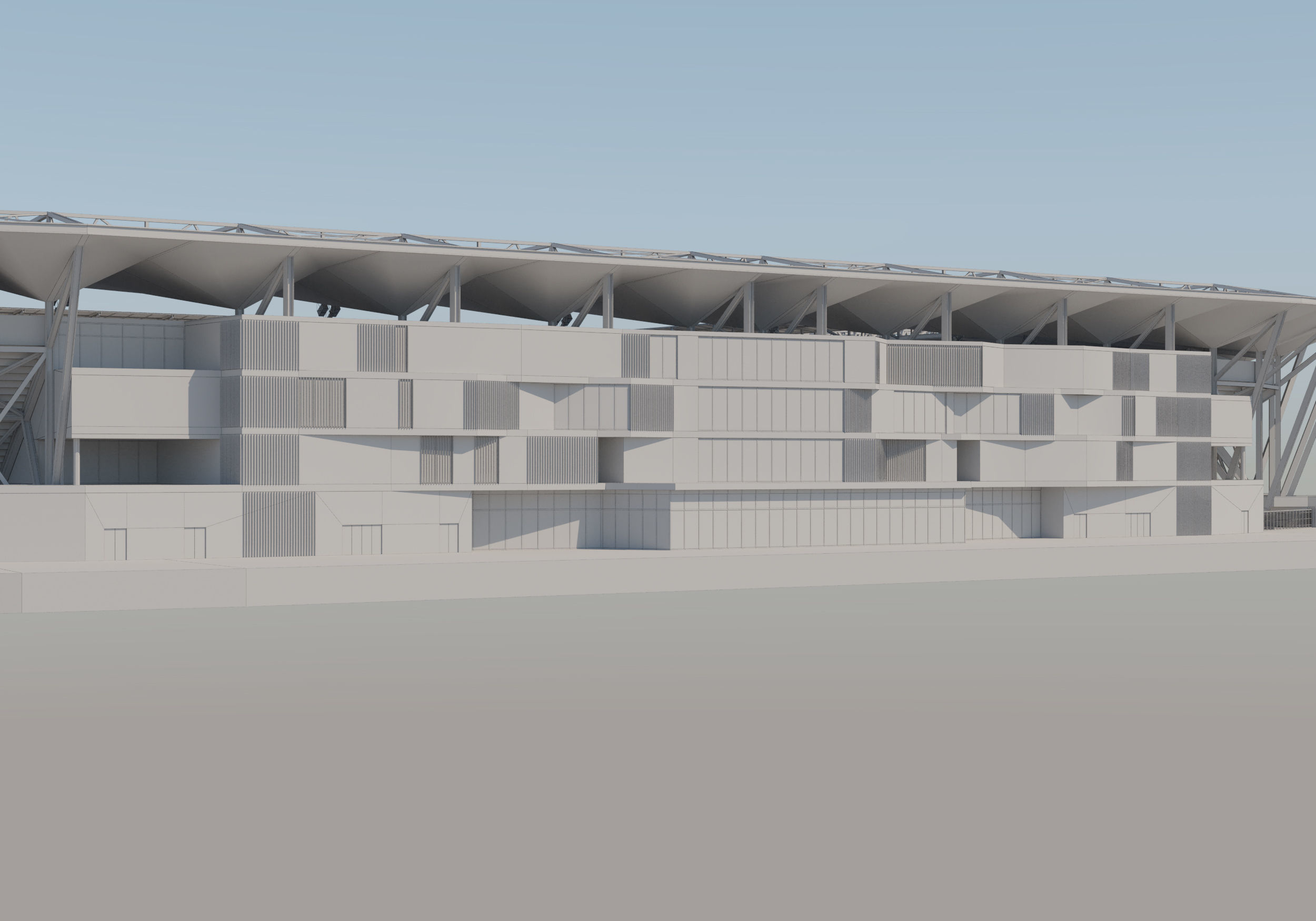 Bankwest stadium 3D model_13