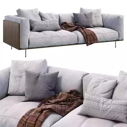 Living Divani Sofa Rodwood