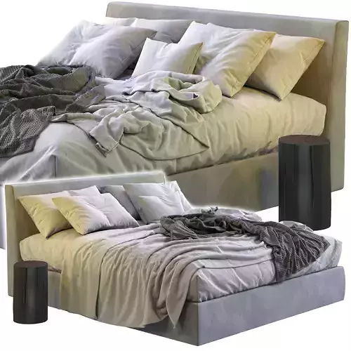 Jesse Bed Roger 3D model
