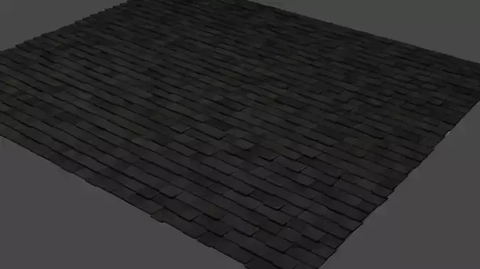 Roof Tiles - Asphalt Shingles with Moss