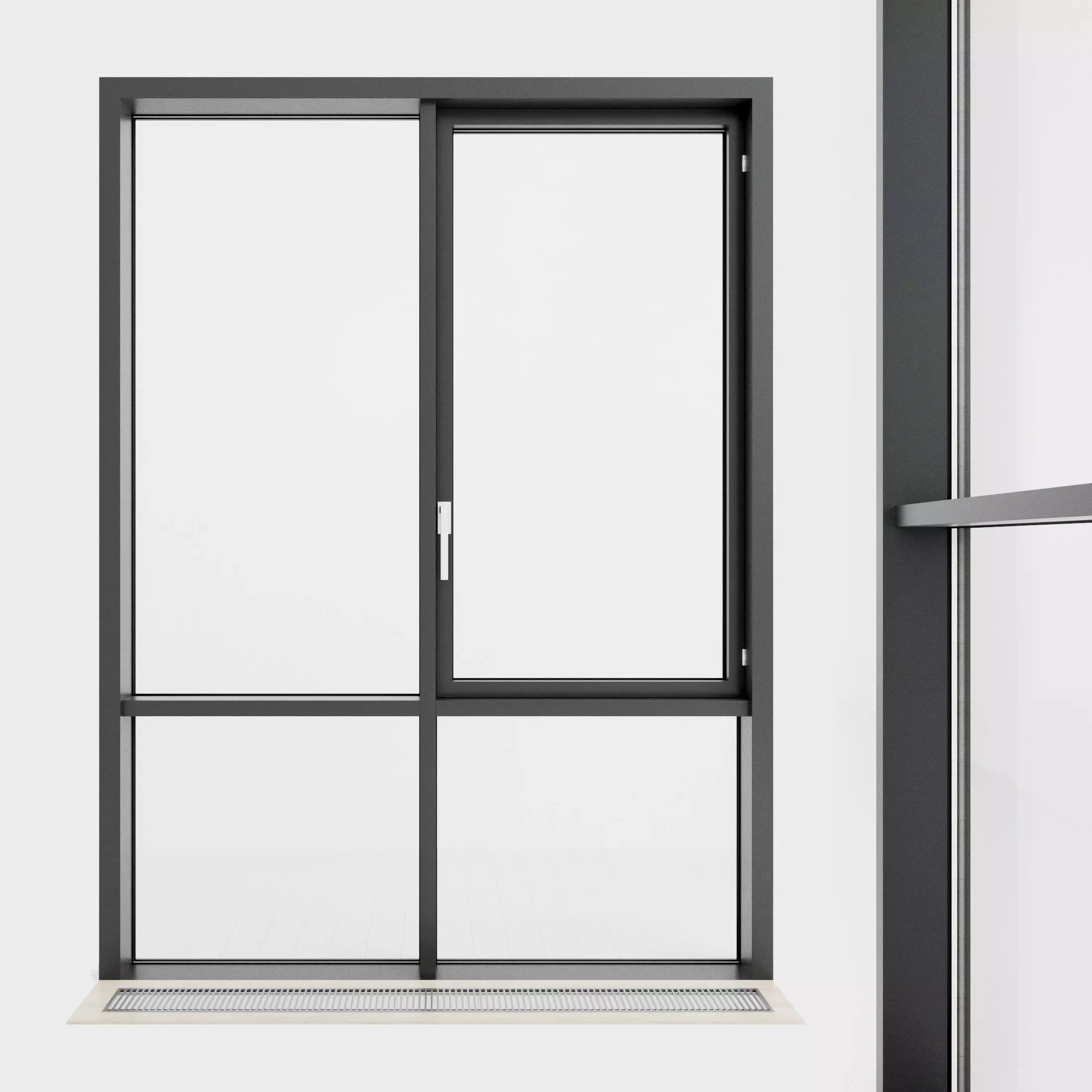 Panoramic glazing Stained glass 74 Low-poly 3D model_0