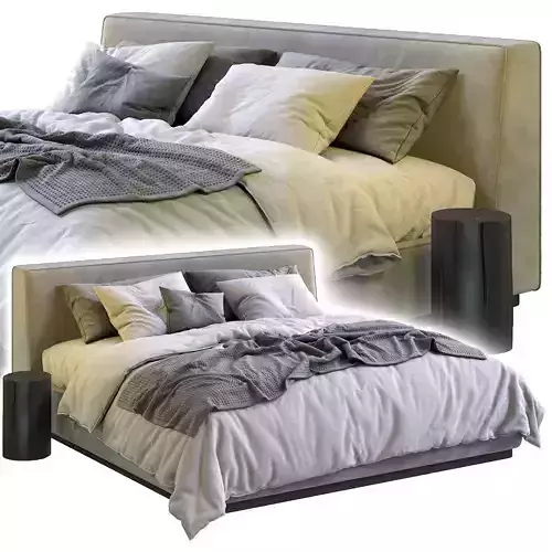 Alberta bed Dion 3D model