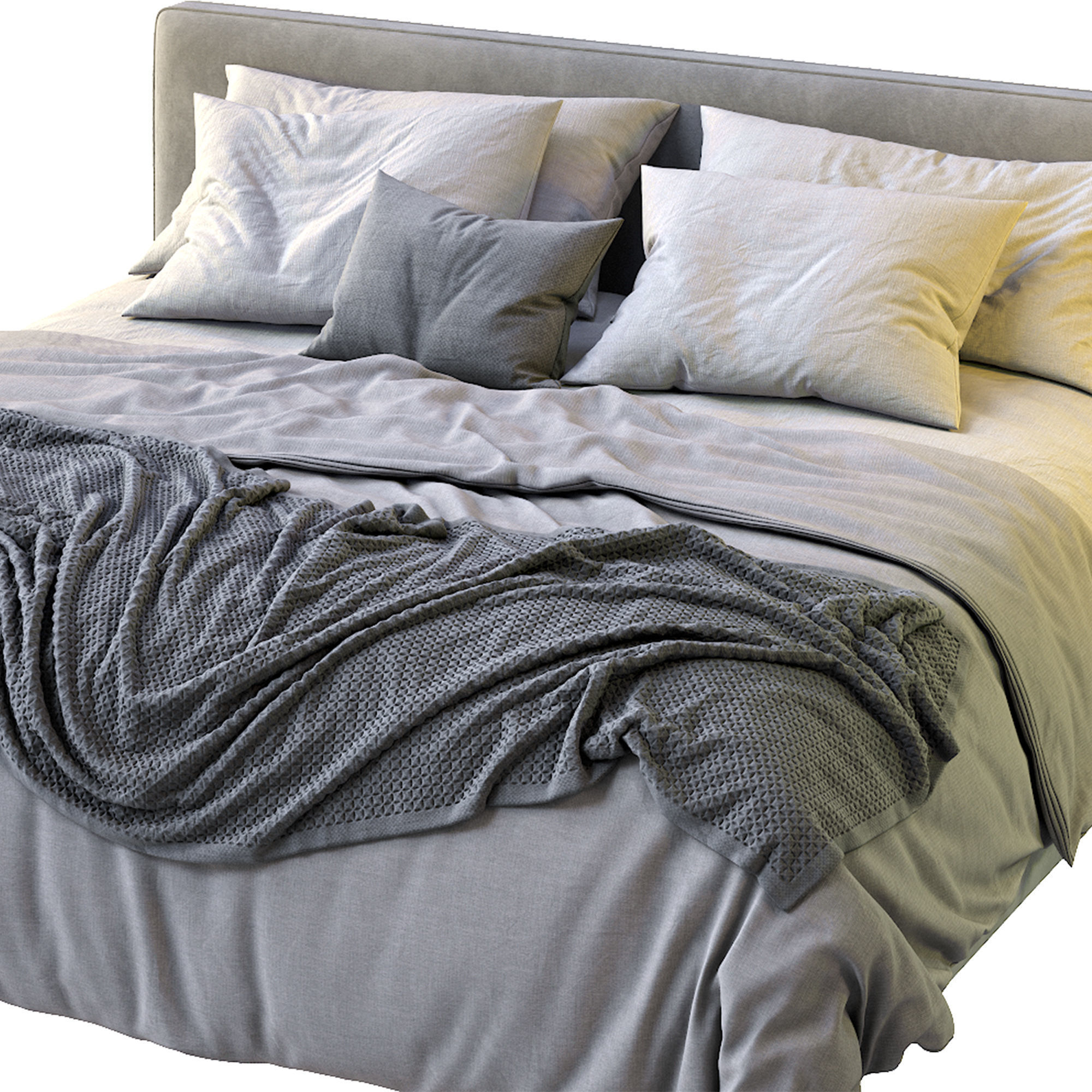Alberta Bed LAGUNA 3D model_2