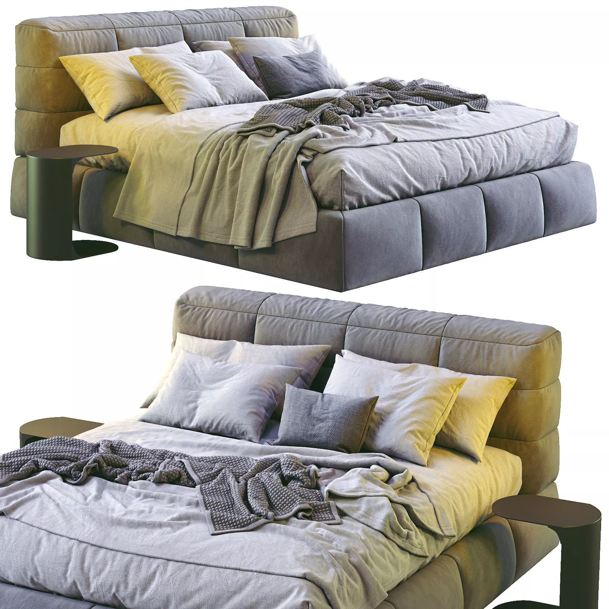 Ditre Italia Bed DUNN 3D model