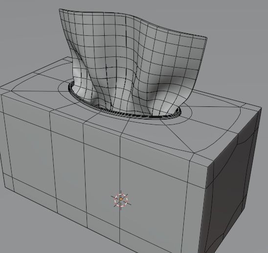 Wooden Tissue Box 3d model 3D model_10