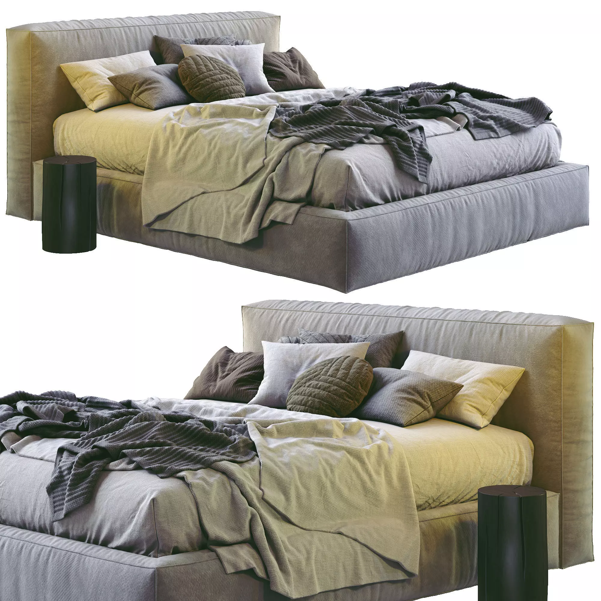 Vittoria Bold Bed 3D model