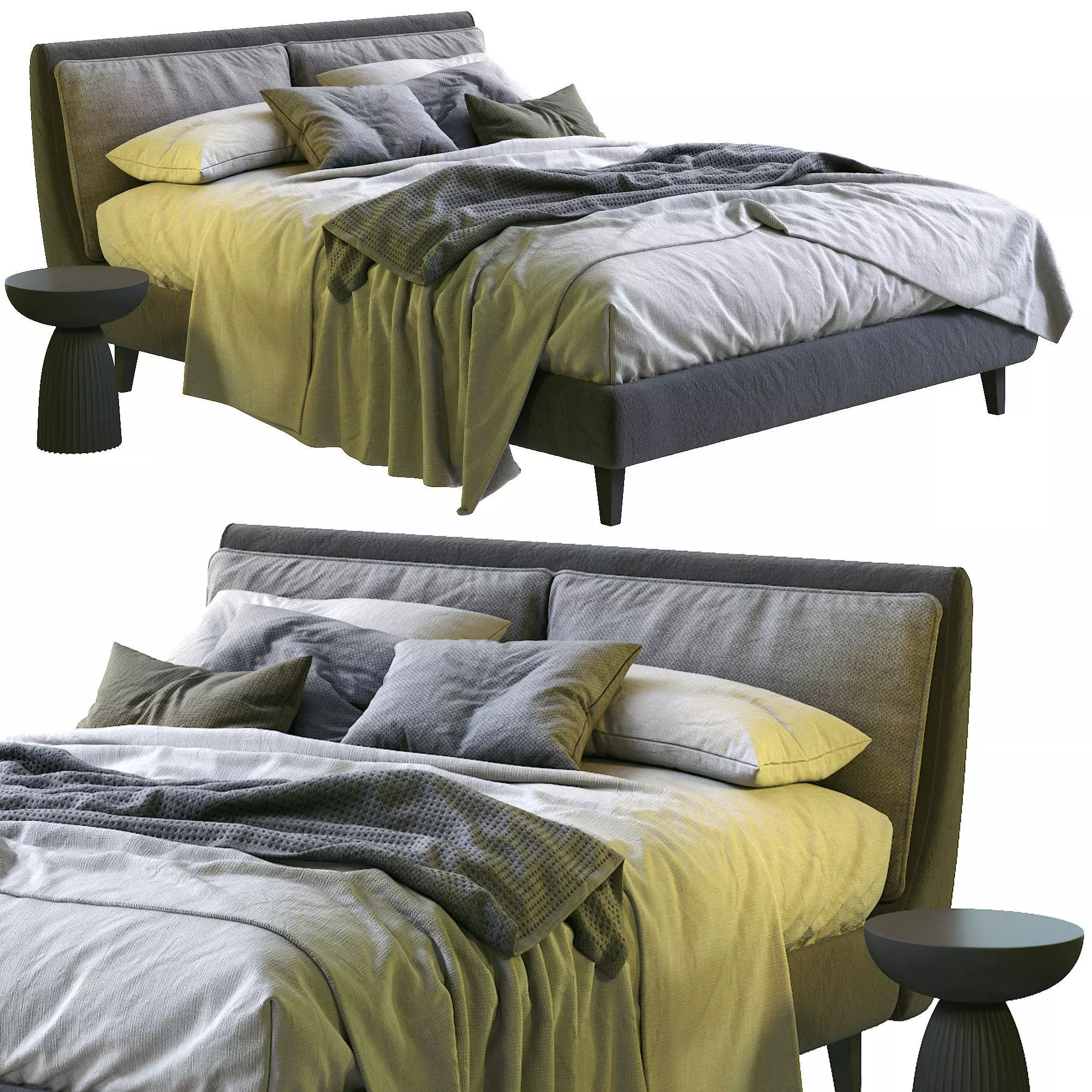 Attico Bed Twils 3D model