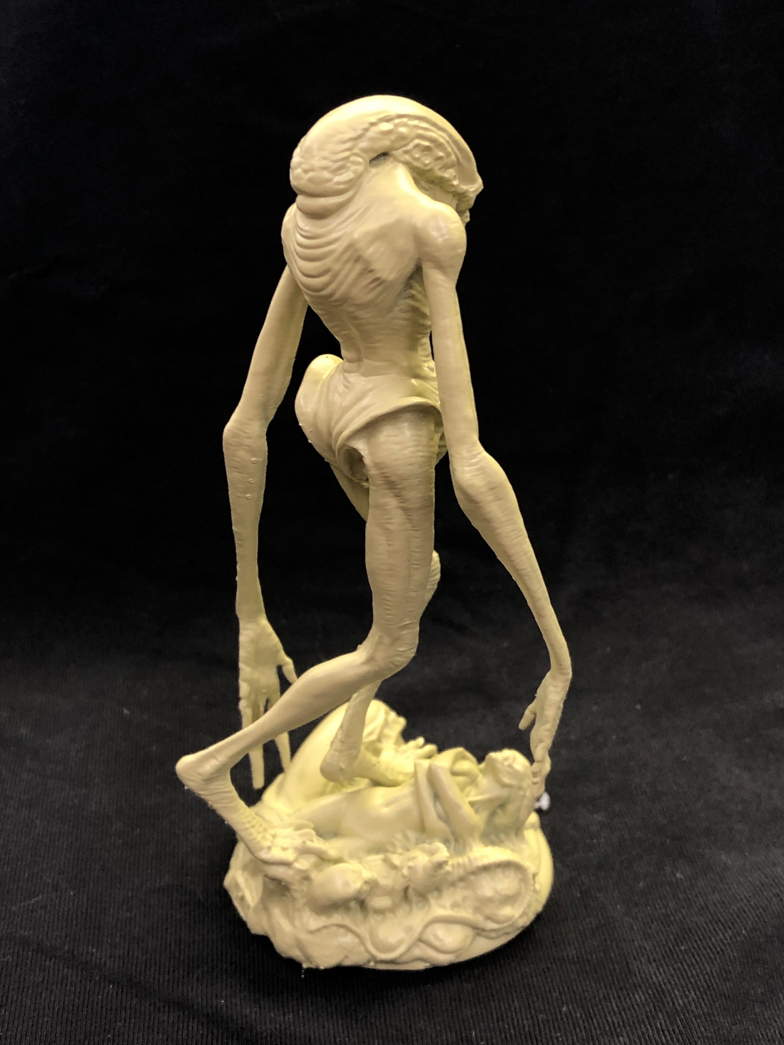 Alien Resurrection Newborn Statue 3D model 3D printable | CGTrader