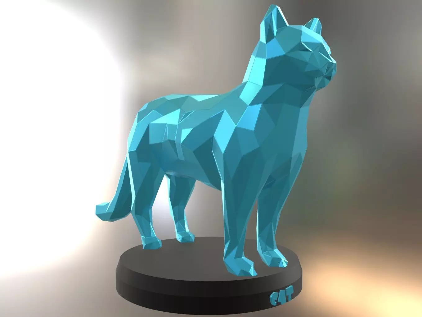 Poly Catty 3D print model_0
