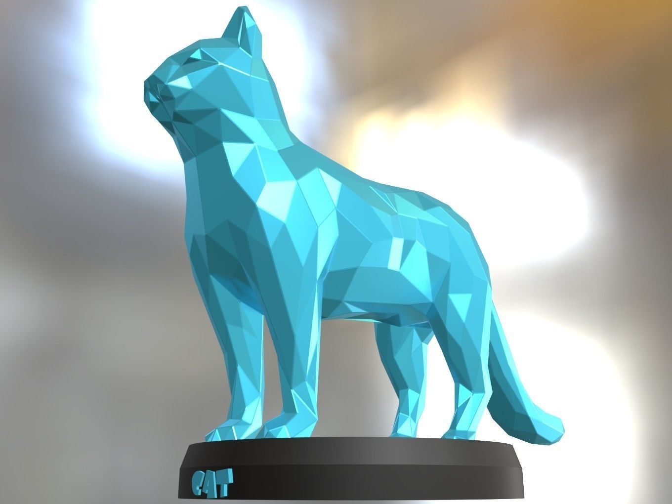 Poly Catty 3D print model_2
