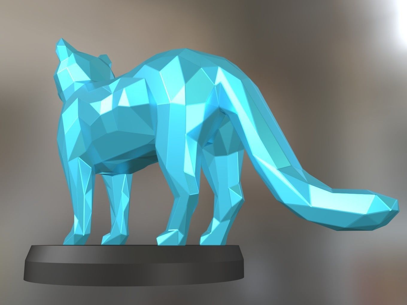 Poly Catty 3D print model_4