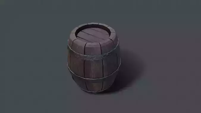 StylizedBarel barrel