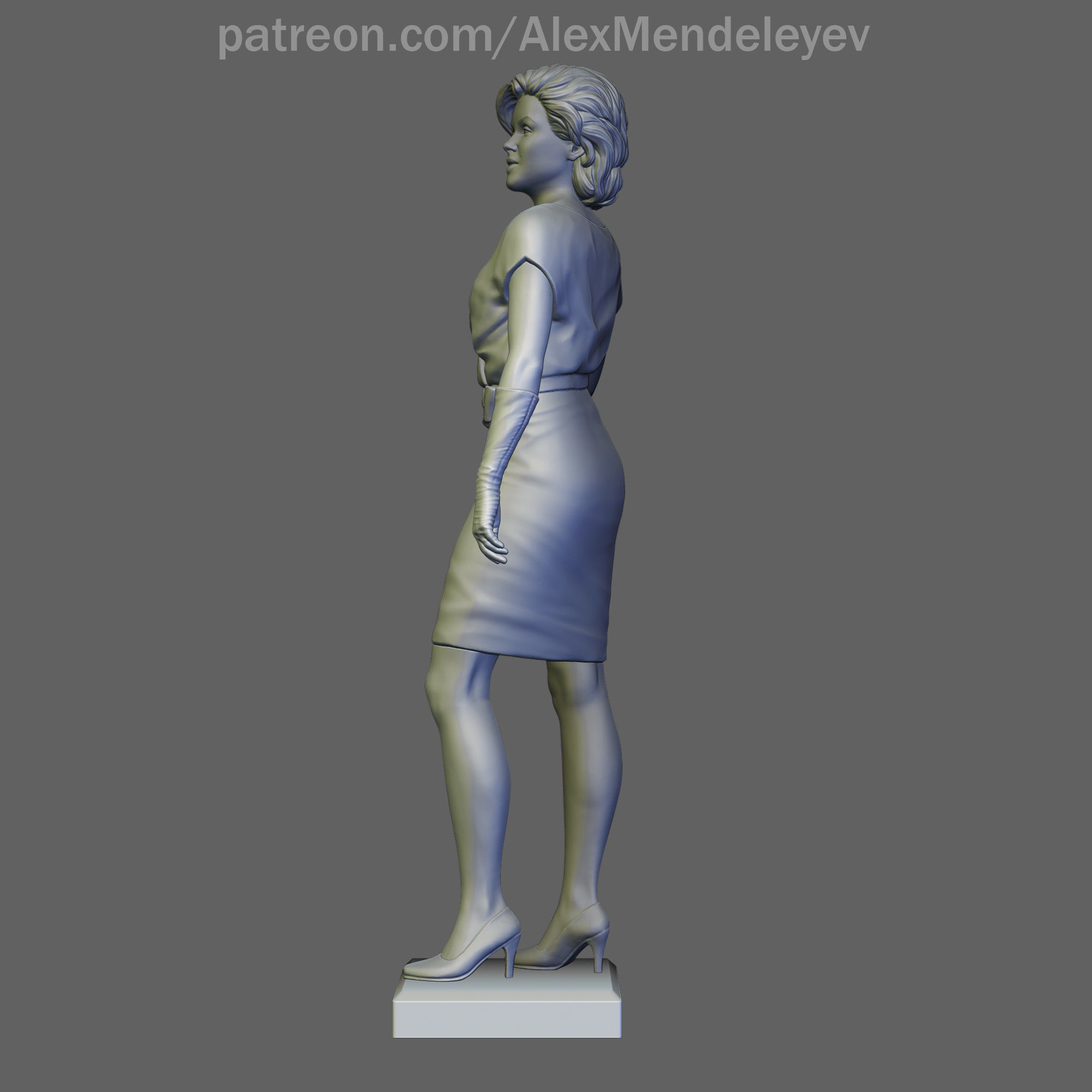 Marilyn Monroe 3D print model_5