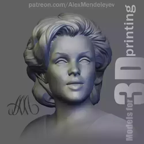 Marilyn Monroe 3D print model