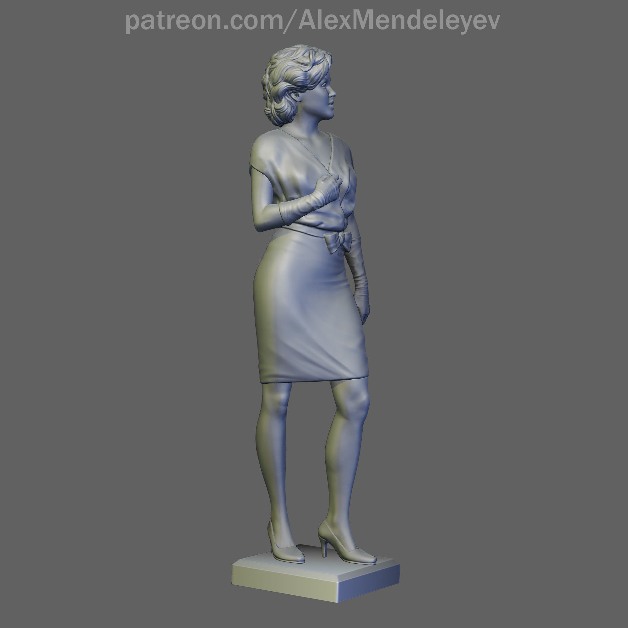 Marilyn Monroe 3D print model_3