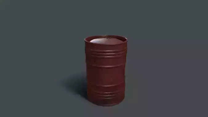 StylizedDrum barrel