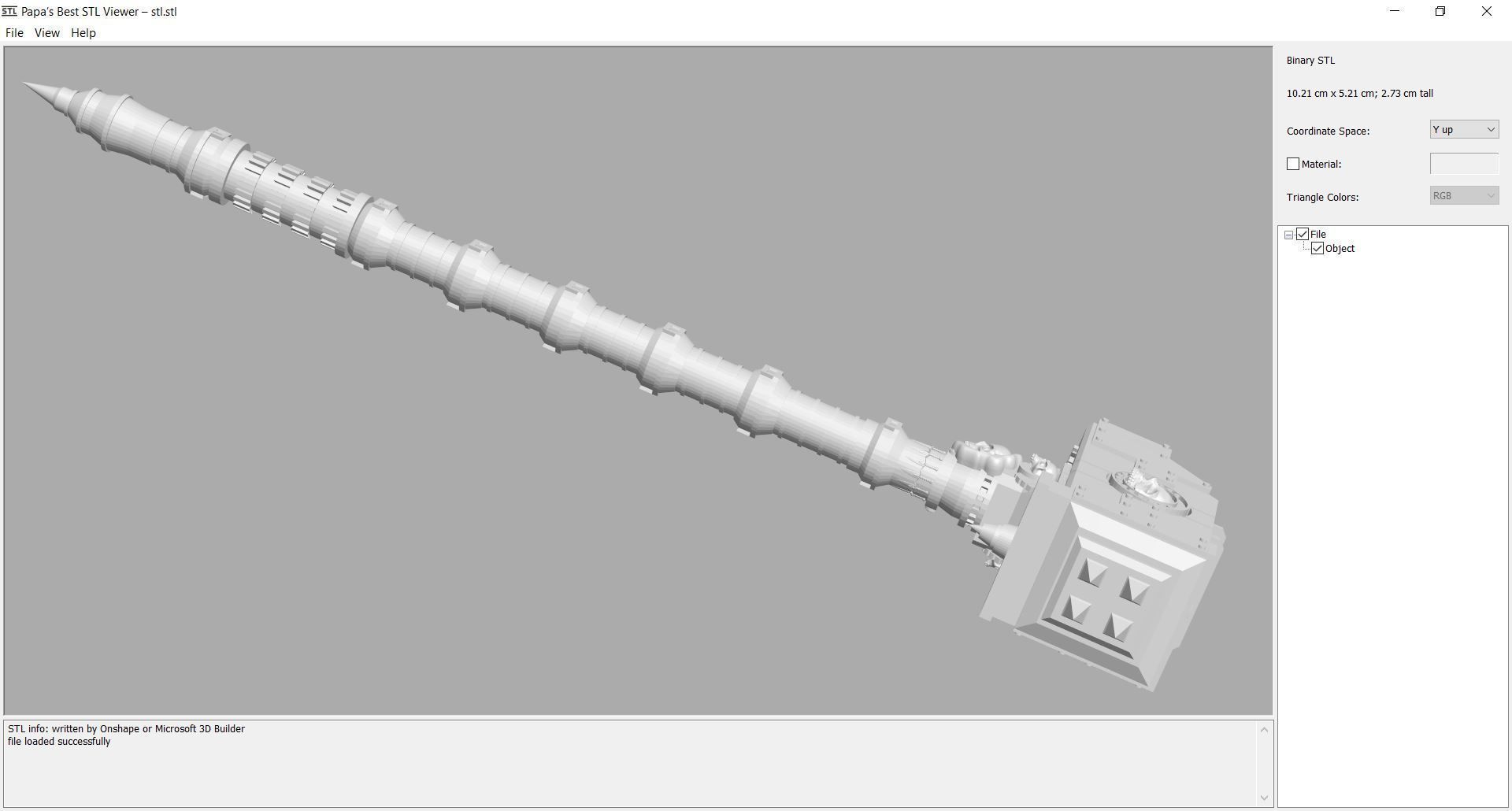 Weapon - hammer 3D print model_4