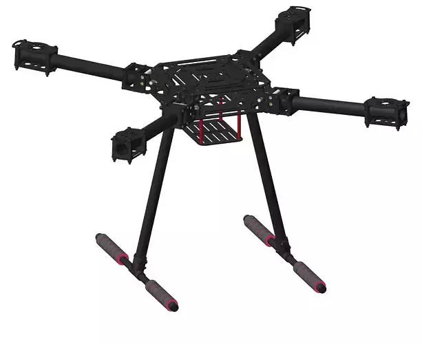 quadcopter 3d model