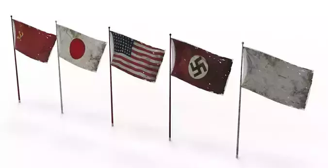 Lowpoly Pack - flag