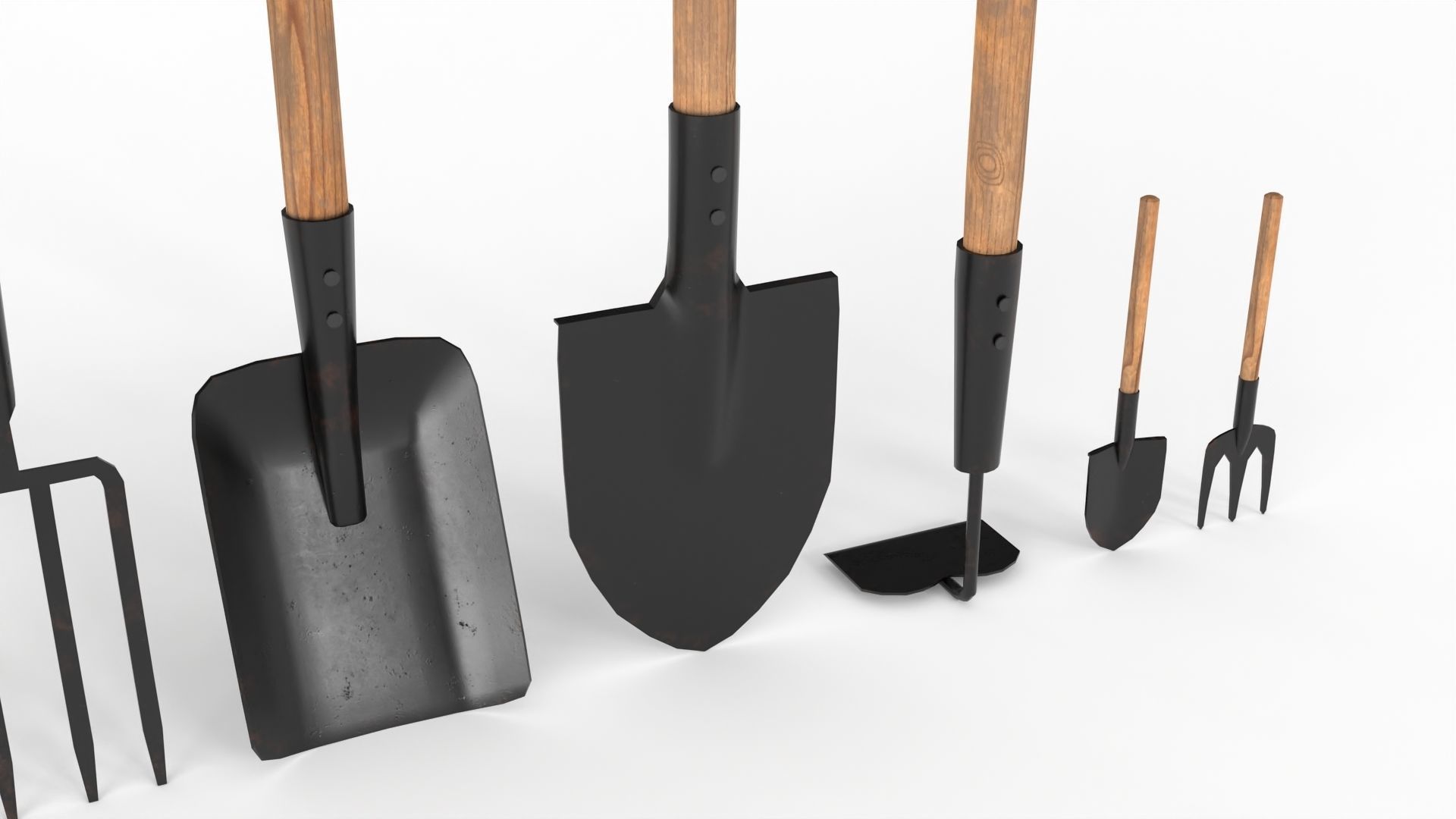Manual Cleaning Inventory Low-poly 3D model_4