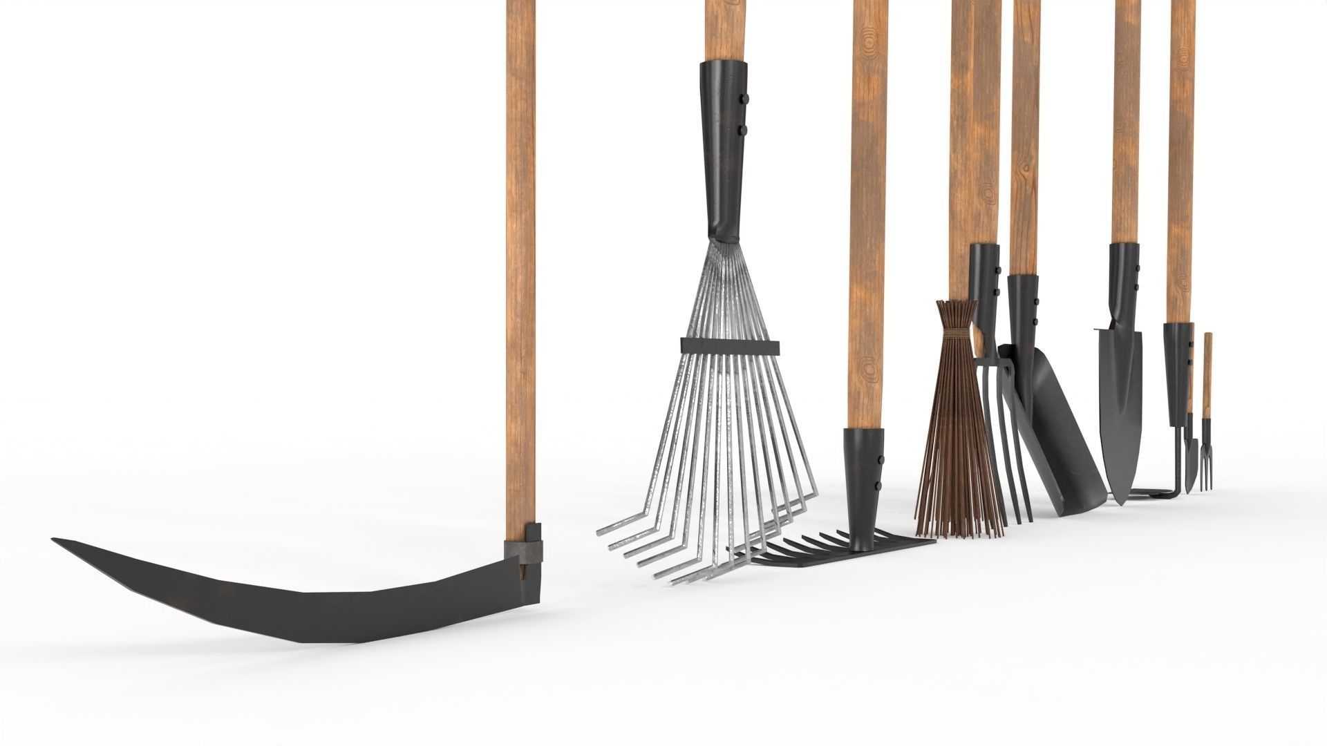 Manual Cleaning Inventory Low-poly 3D model_8