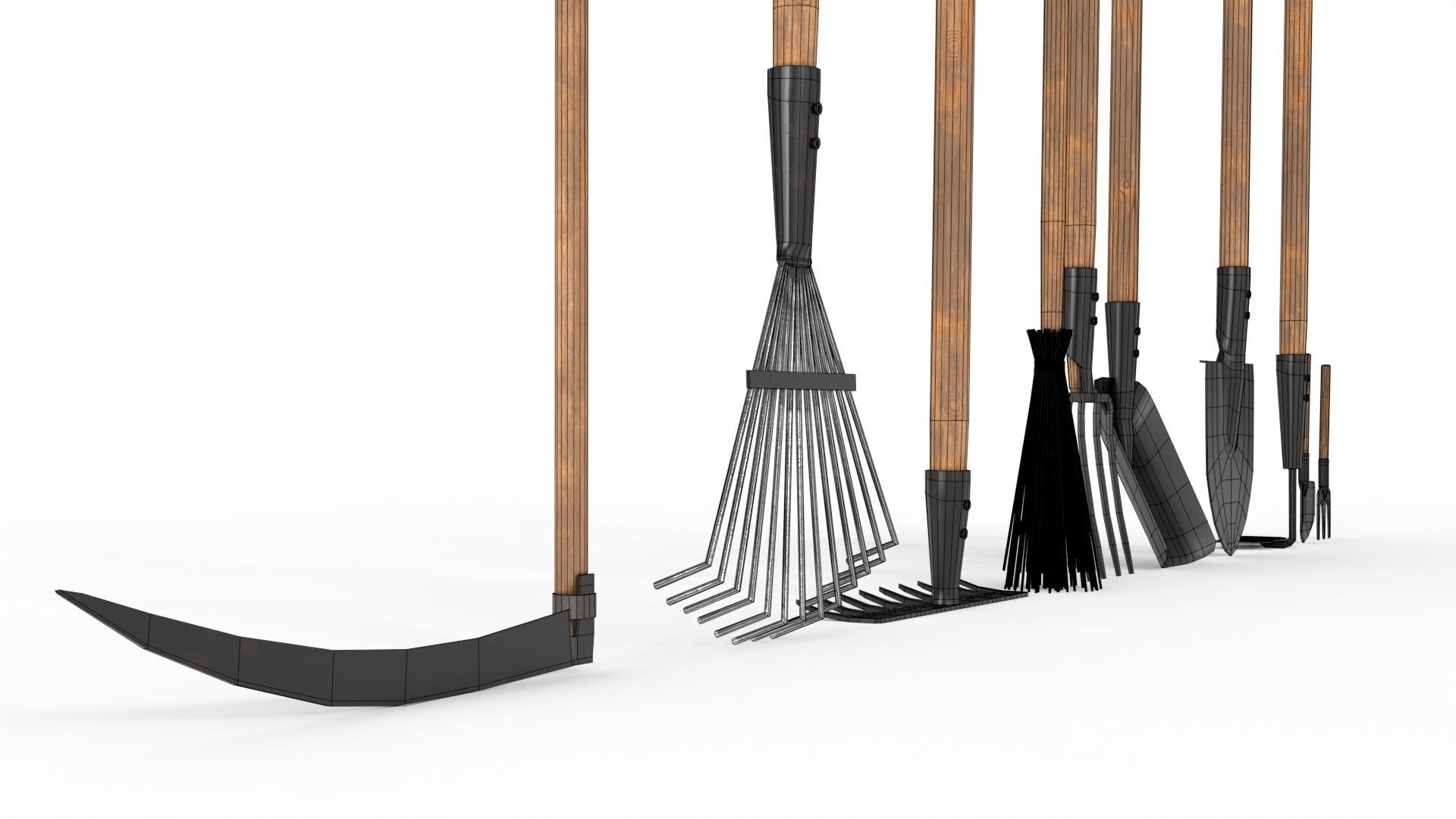 Manual Cleaning Inventory Low-poly 3D model_18