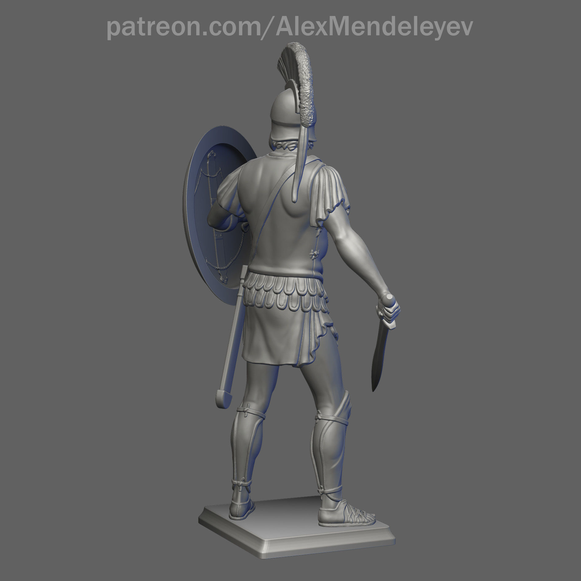 Greek Hoplite 3D print model_3