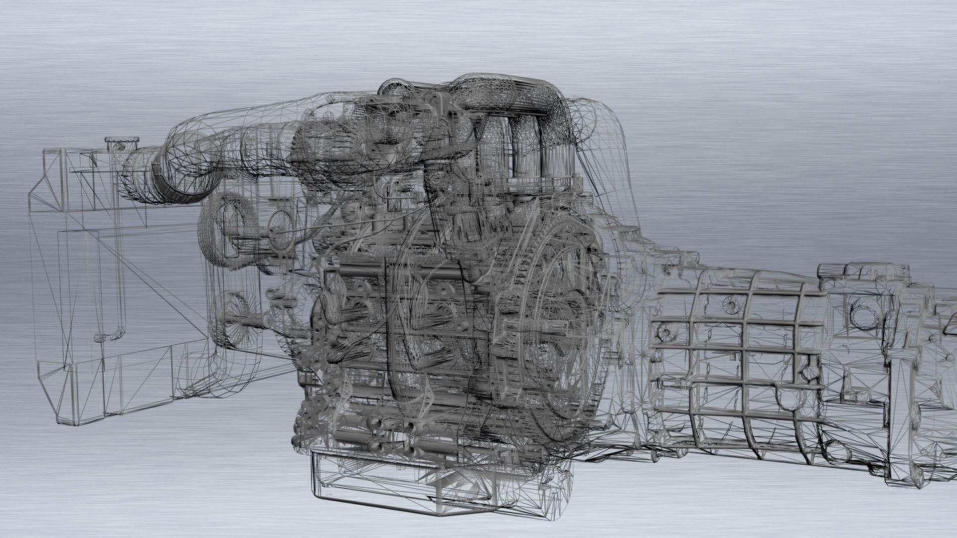 Rotary 13B RX7 MAZDA 3D print model_5