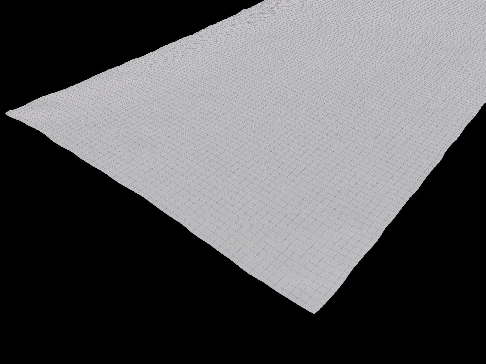 Gravel Road 3D Scan Low-poly 3D model_10