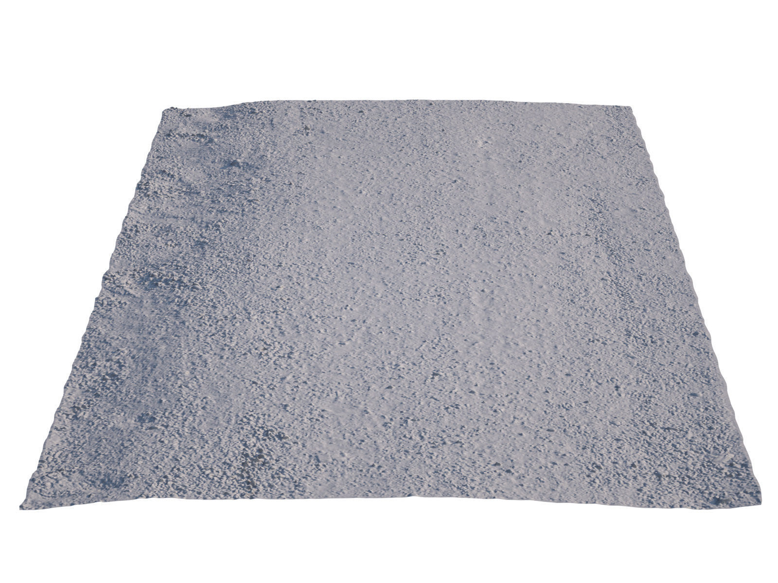 Gravel Road 3D Scan Low-poly 3D model_9