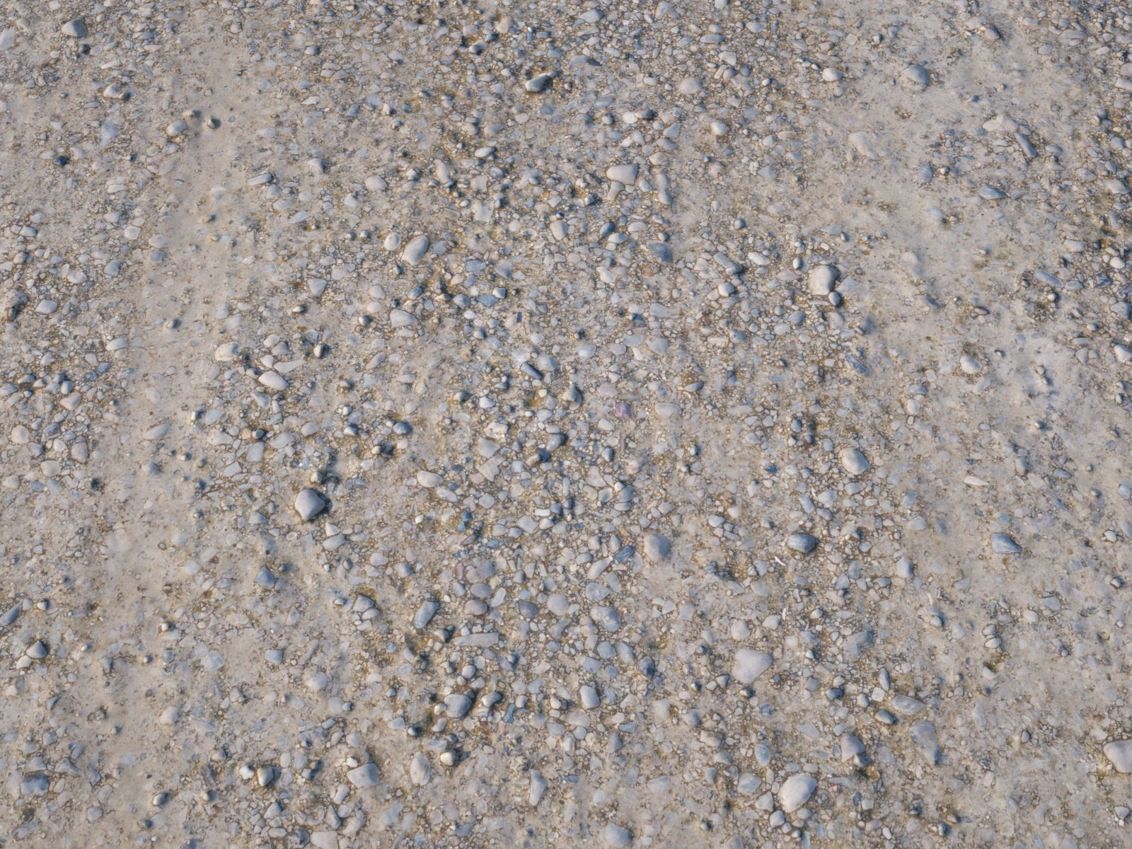 Gravel Road 3D Scan Low-poly 3D model_2