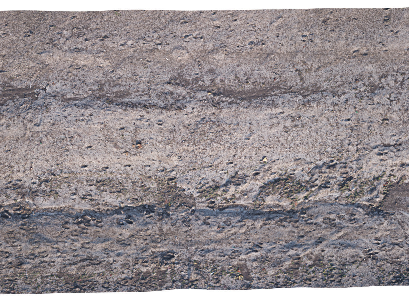 Dirt Road 3D Scan Low-poly 3D model_6