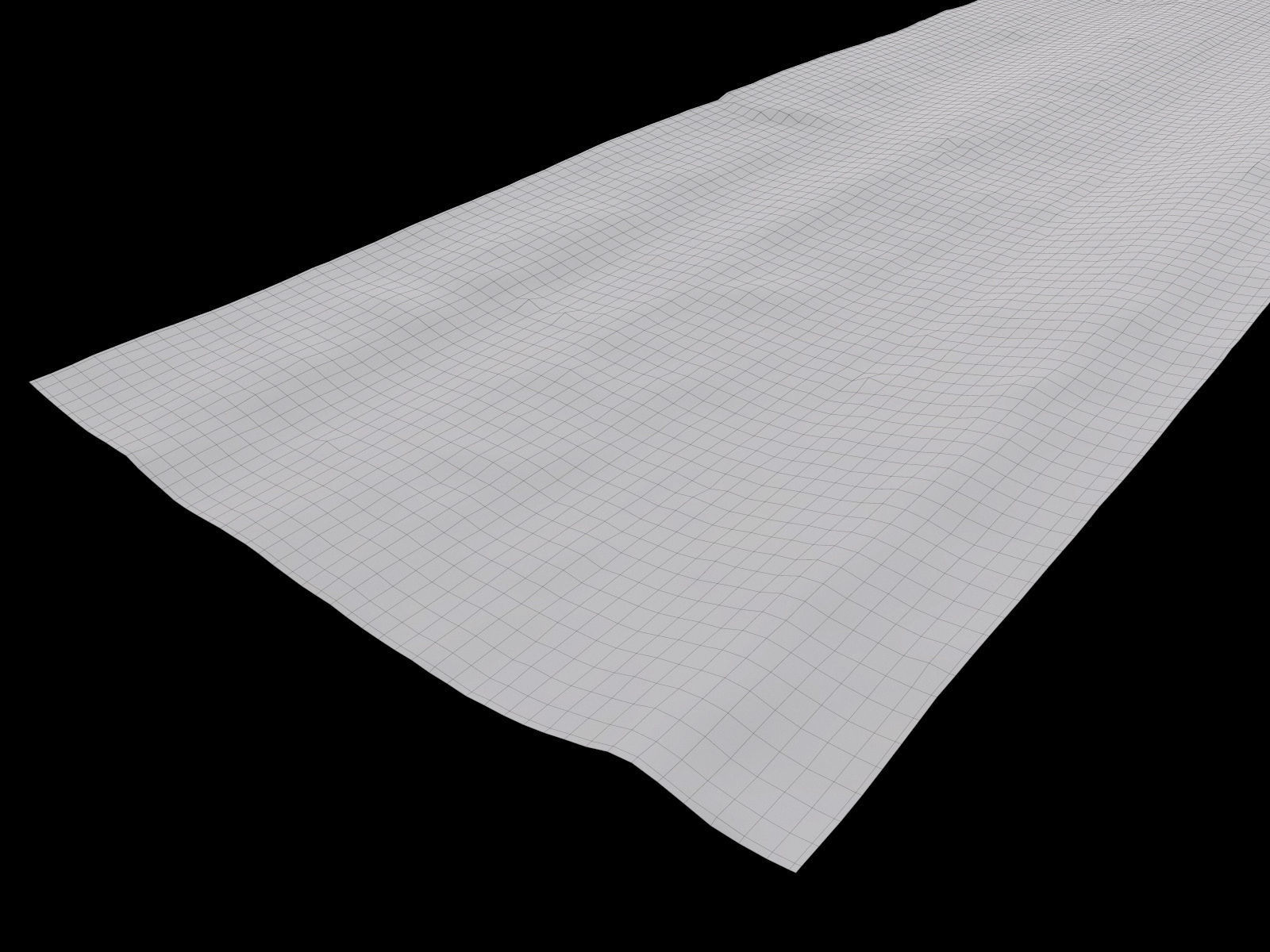 Dirt Road 3D Scan Low-poly 3D model_10