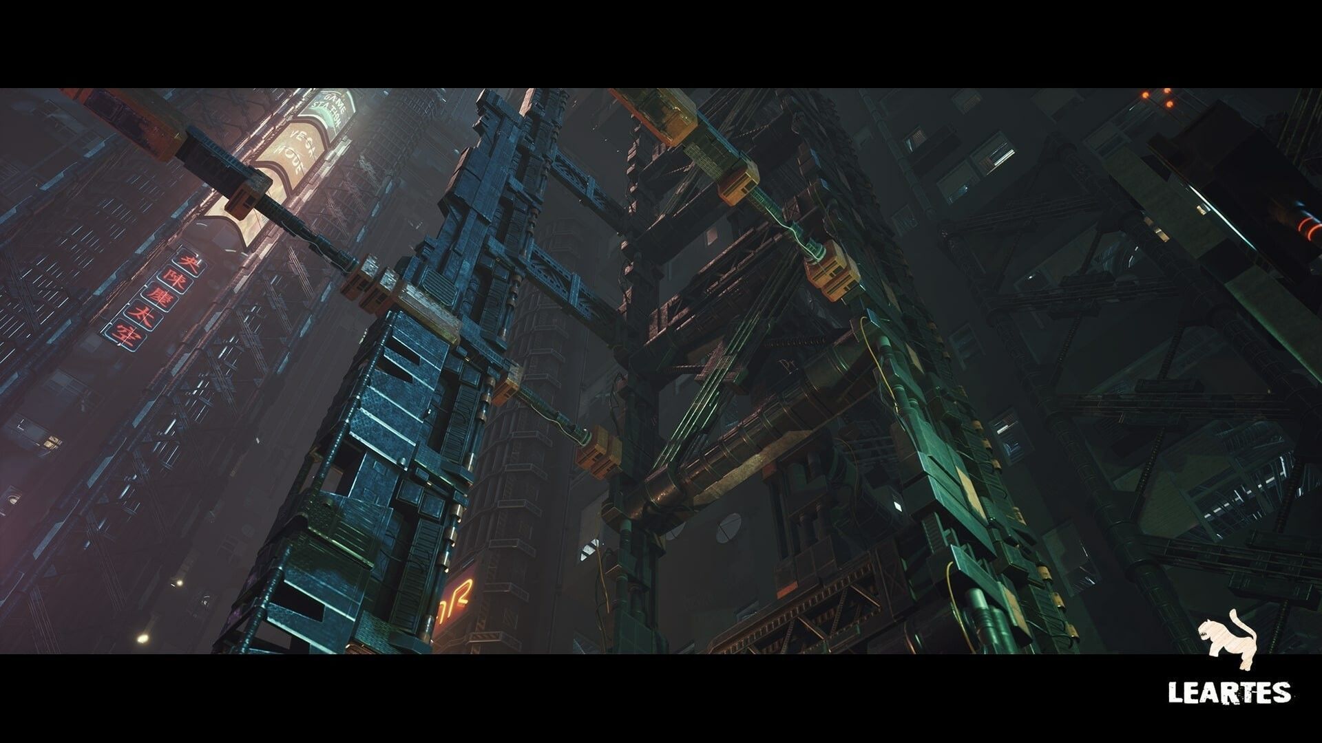 Cyberpunk Environment Megapack -Unreal Engine and FBX- Low-poly 3D model_5