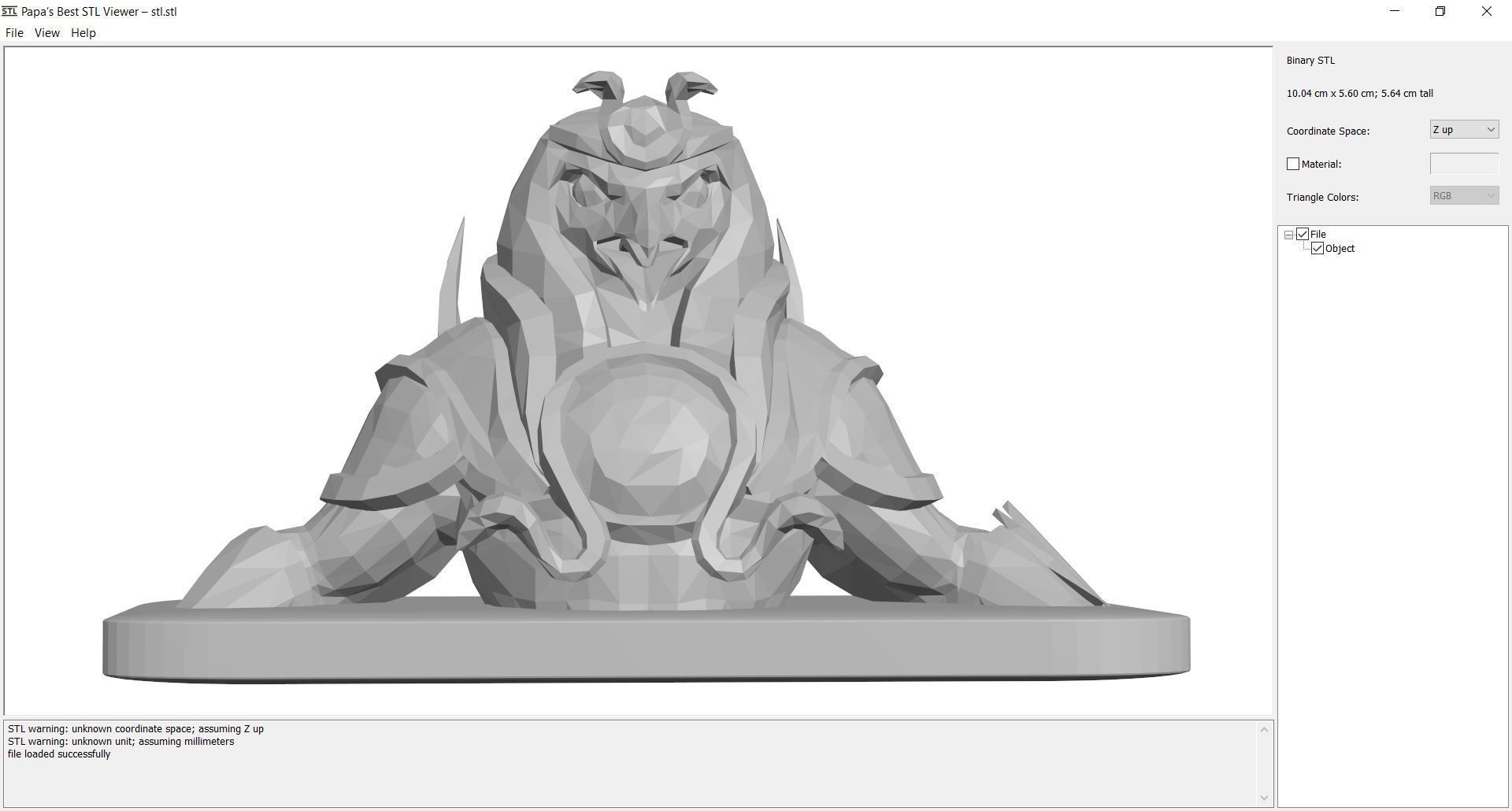 3Dprint - Sculpture - Ra-bust 3D print model_3