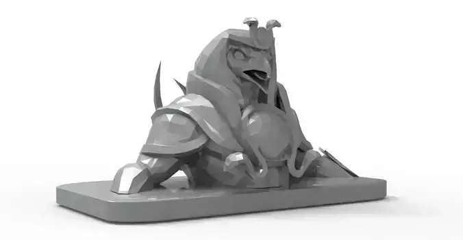 3Dprint - Sculpture - Ra-bust