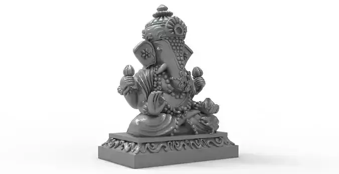 3Dprint - Sculpture - ganesha