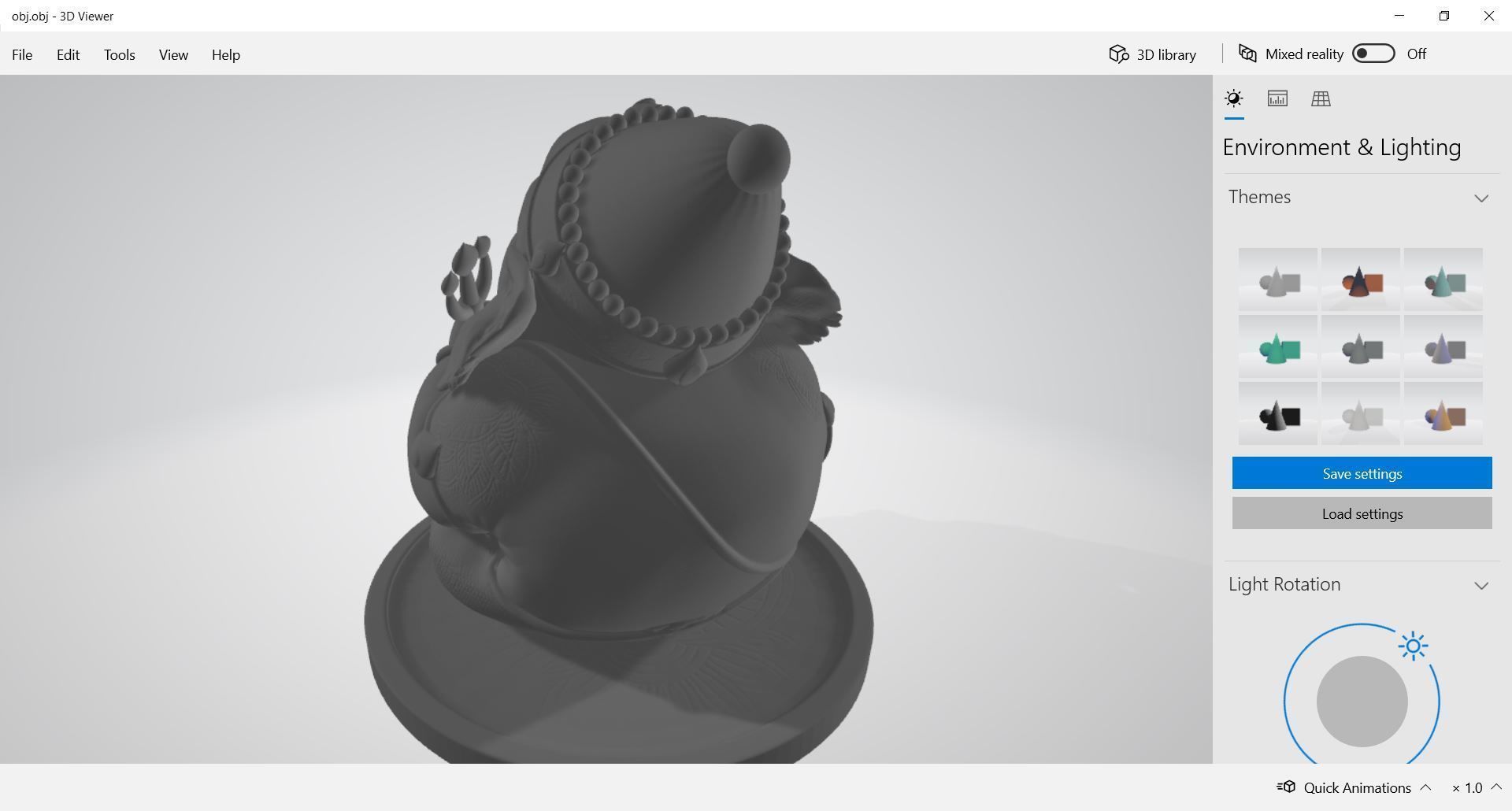 3Dprint - Sculpture - Ganesh 3D print model_3