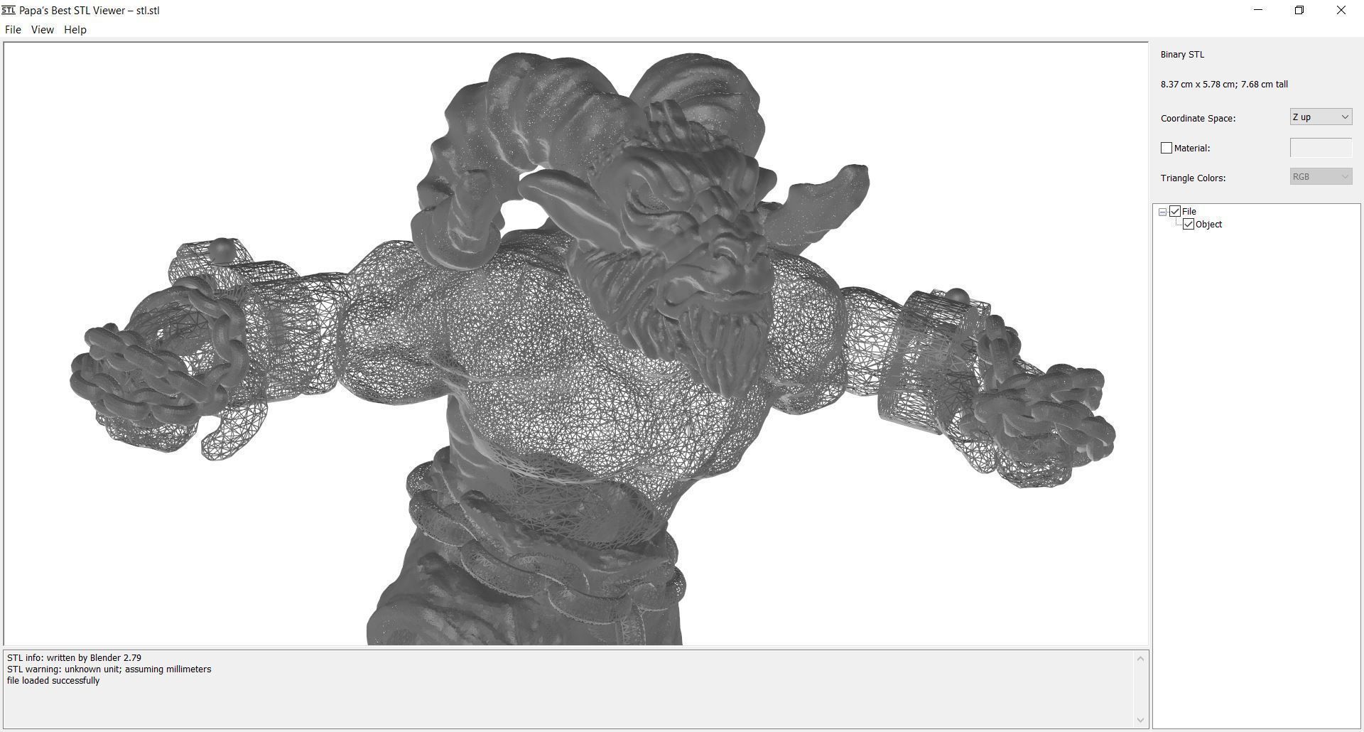 3Dprint - Monster - furiousfaun 3D print model_3