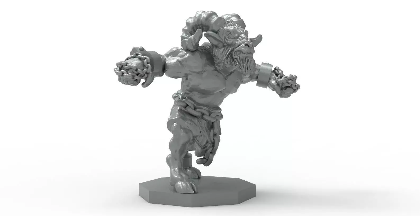 3Dprint - Monster - furiousfaun 3D print model_0