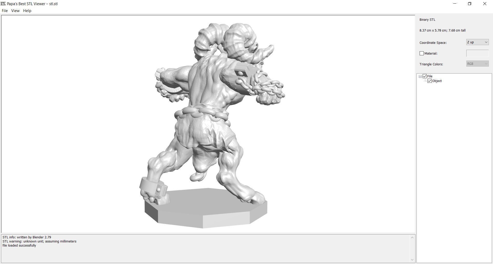 3Dprint - Monster - furiousfaun 3D print model_2